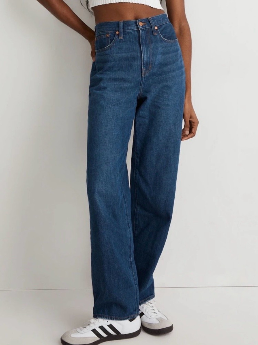 Madewell Baggy Straight Jeans